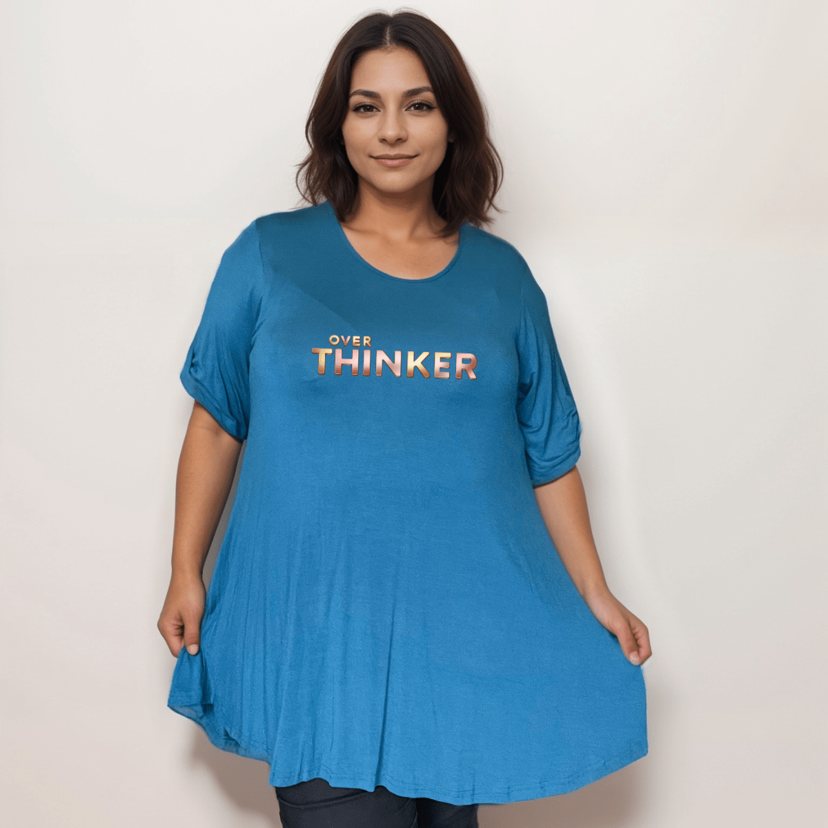 Swing Top with “Over Thinker” Logo - FullFab