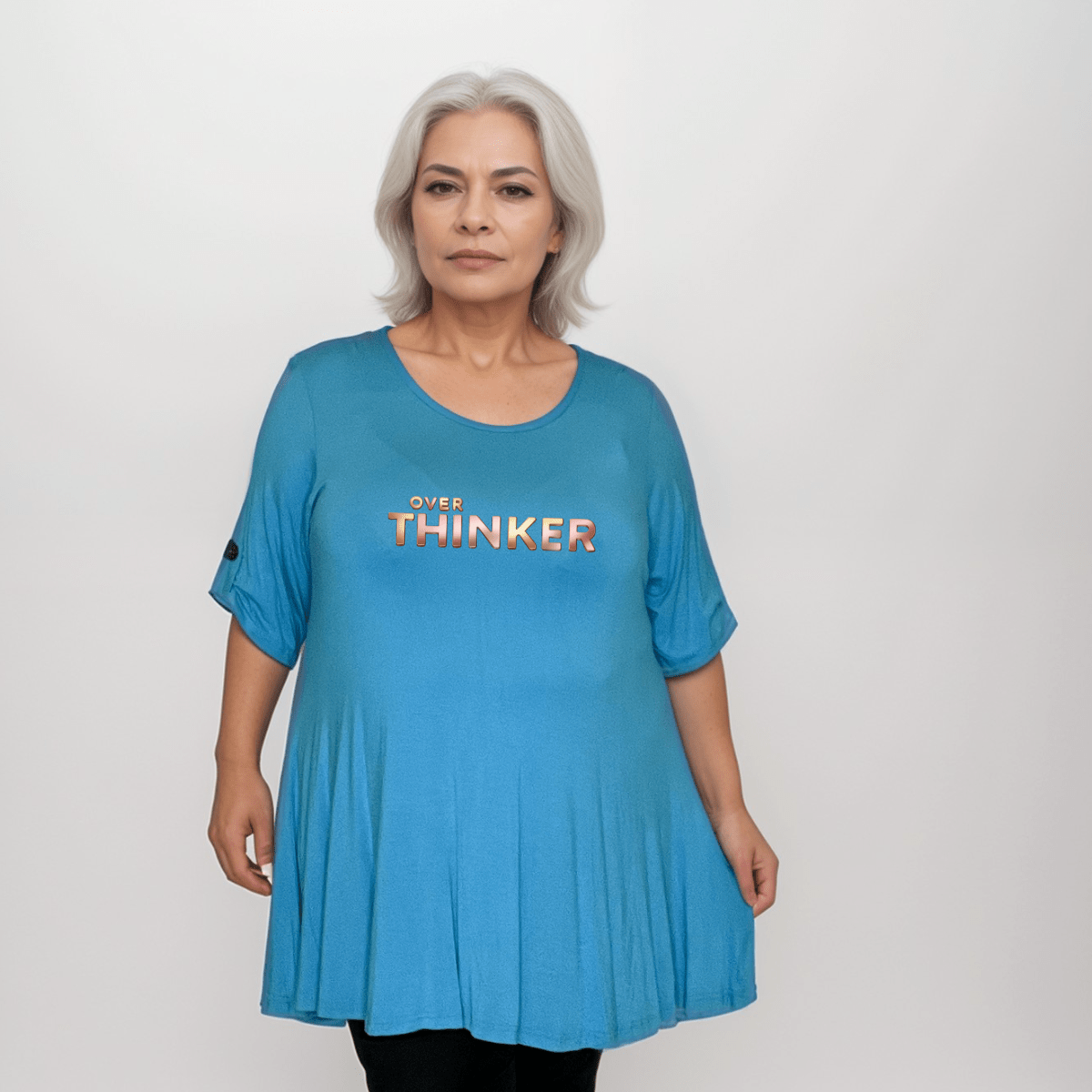 Swing Top with “Over Thinker” Logo - FullFab