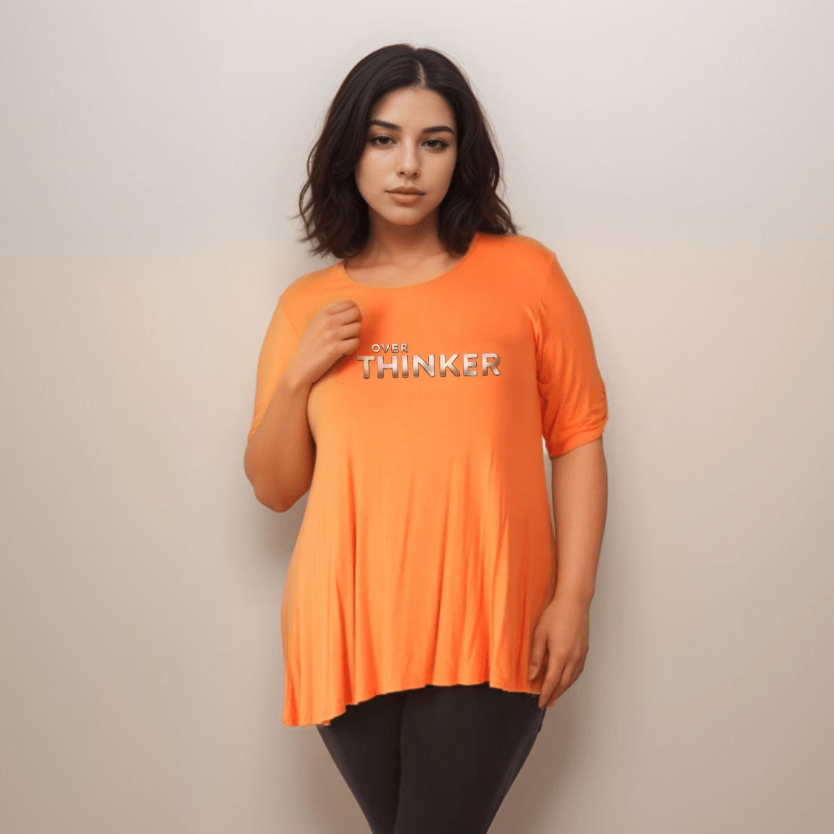 Swing Top with “Over Thinker” Logo - FullFab