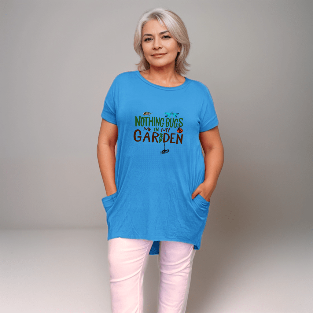 “Nothing Bugs Me” Long Pocket T-Shirt - FullFab