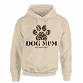 DOG MUM PAW PRINT HOODIE - FullFab