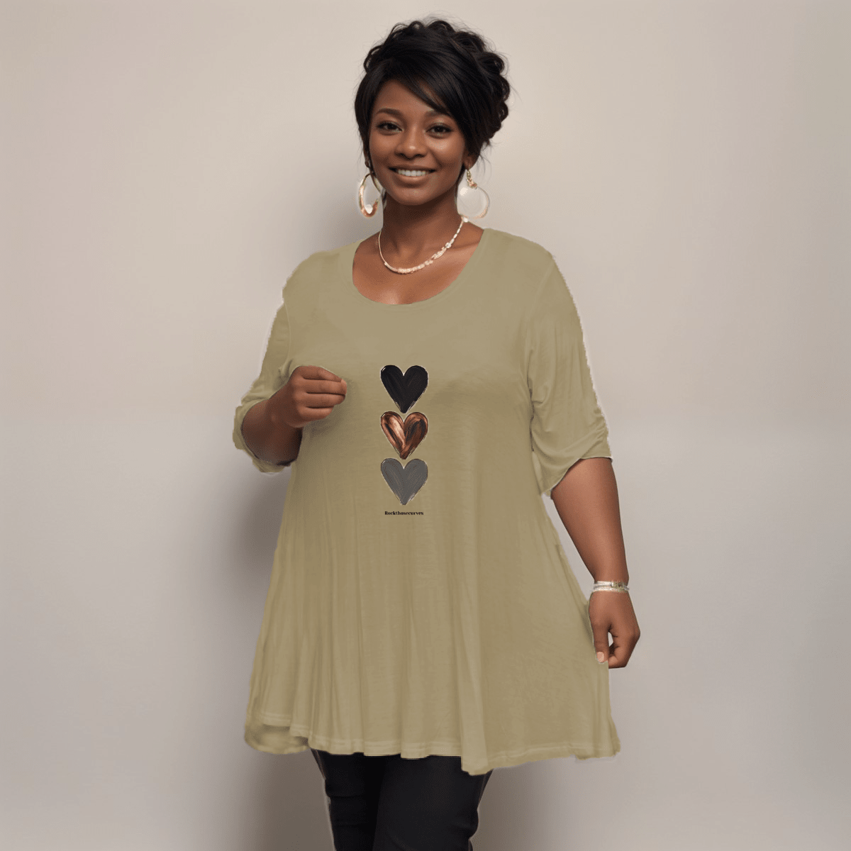 THREE HEARTS SWING TOP - FullFab