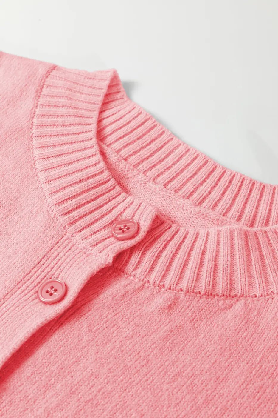 Pastel Fuzzy Knit Boxy Cardigan Women UK - FullFab