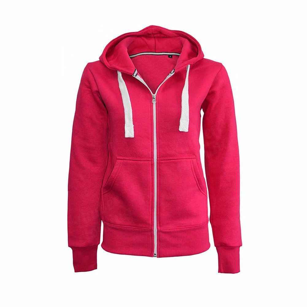 ZIP UP HOODIE PLUS SIZE JACKET