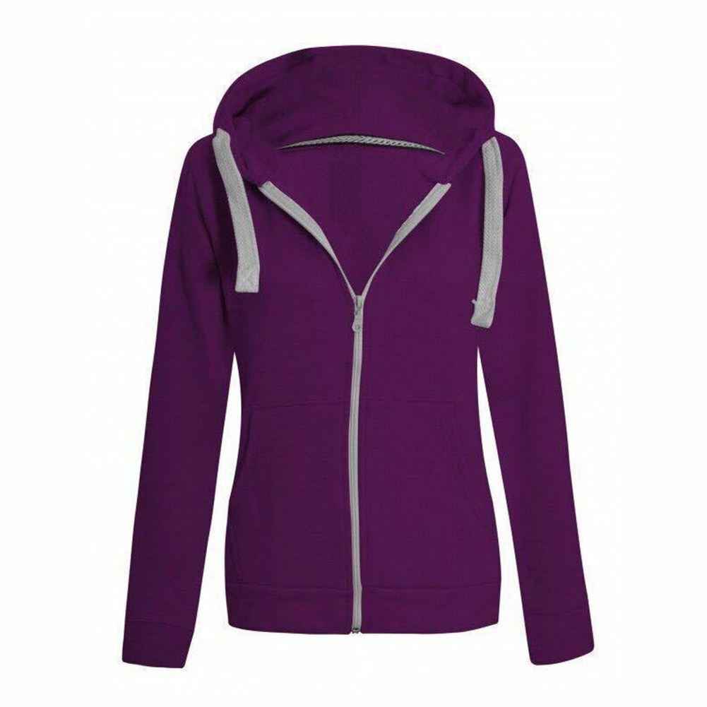 ZIP UP HOODIE PLUS SIZE JACKET