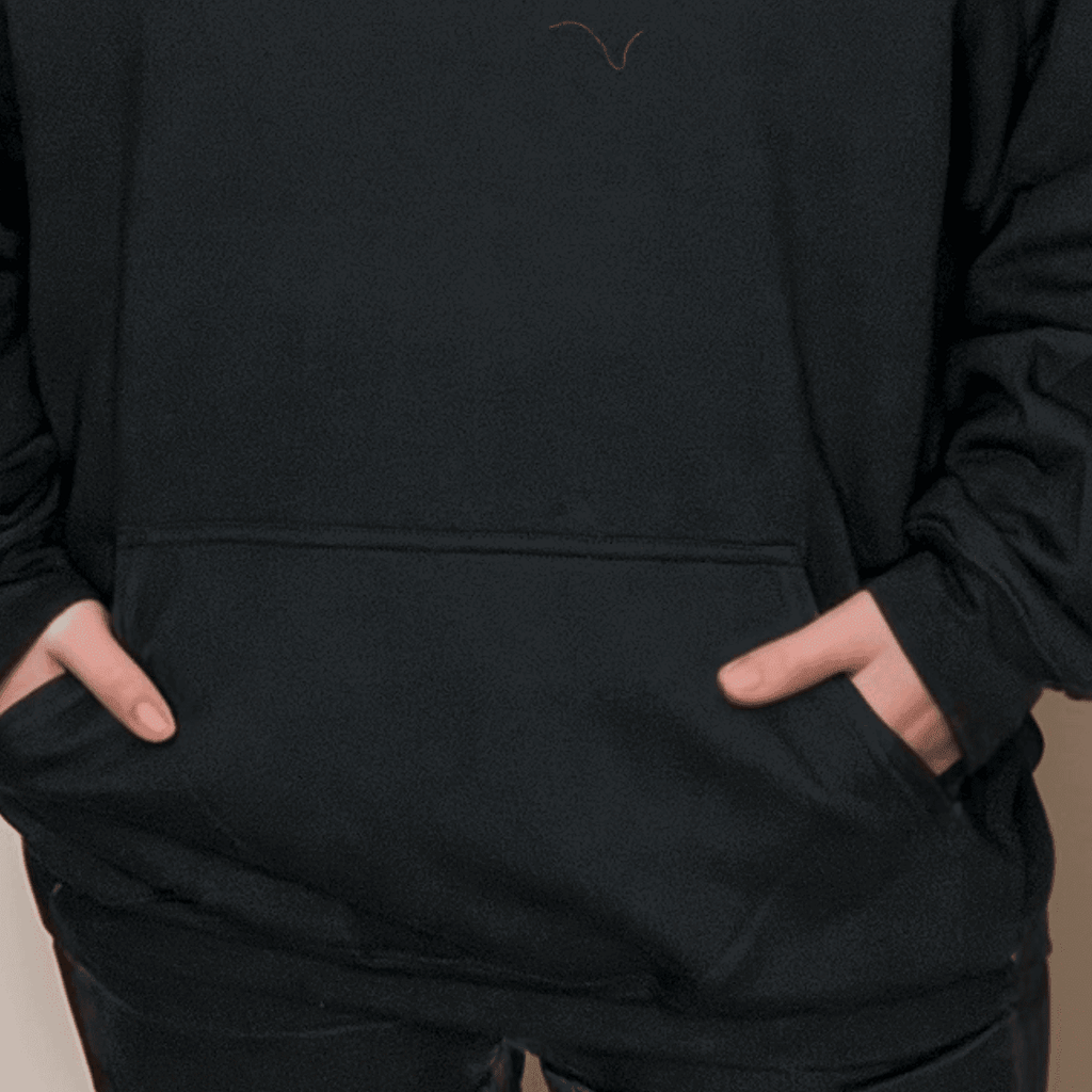 Signature Silver Diamante “R” Cotton Hoodie - FullFab